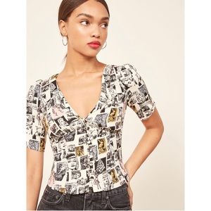 🔴SOLD 🔴NWT Reformation Devon top
